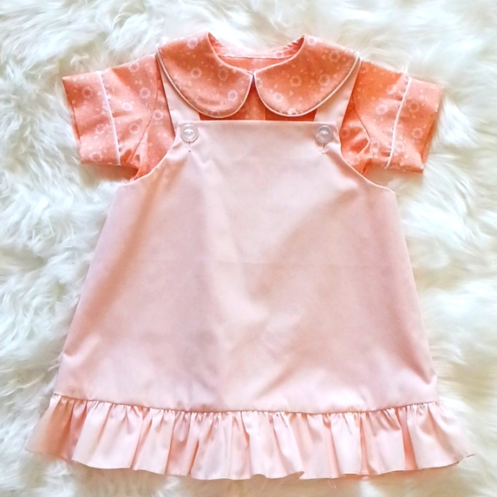 SZ 24MO Handmade Jumper Dress NEW